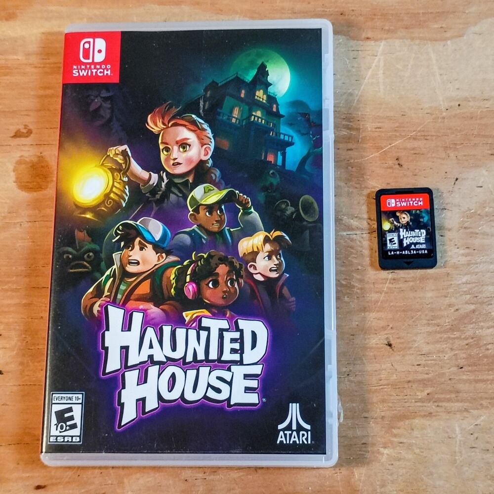 Haunted House Nintendo Switch Complete CIB Atari Survival Horror Rogue-lite